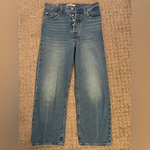 Levi Ribcage Straight Jeans